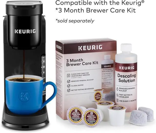 Alt view image 6 of 6 - Keurig K-Express Single Serve K-Cup Pod Coffee Maker, 3 Brew Sizes, Strong Button Feature, 42oz Removable Reservoir, Black