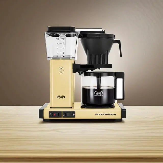 Alt view image 5 of 7 - Technivorm Moccamaster 53927 KBGV 10-Cup Coffee Maker Butter Yellow, 40 Ounce, 1.25l