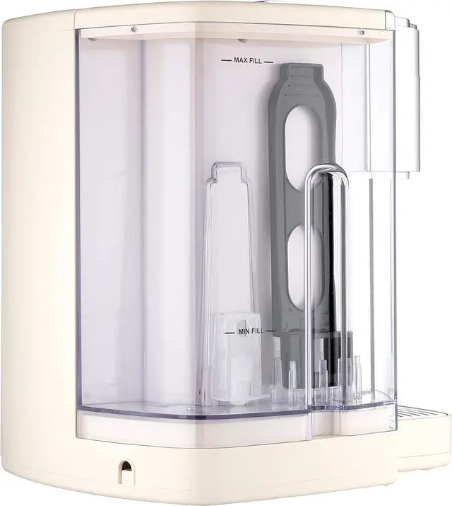 Alt view image 4 of 6 - Cuisinart Coffee Maker, Single Serve 72-Ounce Reservoir Coffee Machine, Programmable Brewing & Hot Water Dispenser, Stainless Steel SS-10CRM, Cream