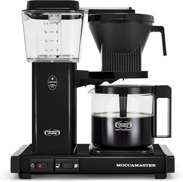 Main image of Technivorm Moccamaster 53937 KBGV 10-Cup Coffee Maker Black, 40 Ounce, 1.25l
