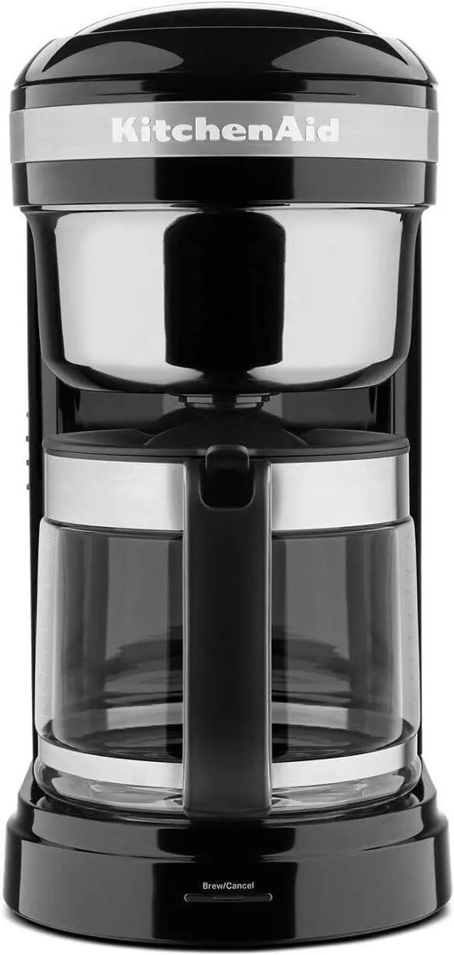 Alt view image 2 of 7 - KitchenAid 12 Cup Drip Coffee Maker with Spiral Showerhead and Programmable Warming Plate - KCM1209