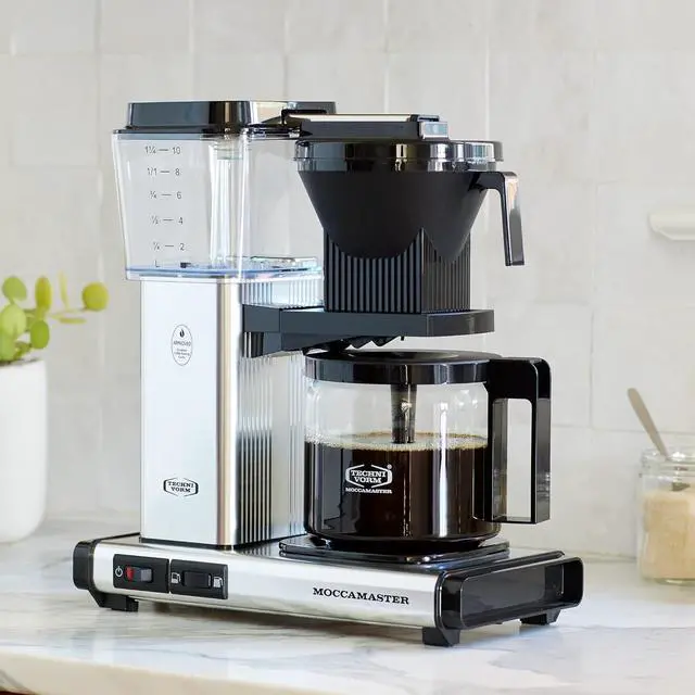 Alt view image 7 of 7 - Technivorm Moccamaster Moccamaster 53947 KBGV 10-Cup Coffee Maker Orange, 40 Ounce, 1.25l