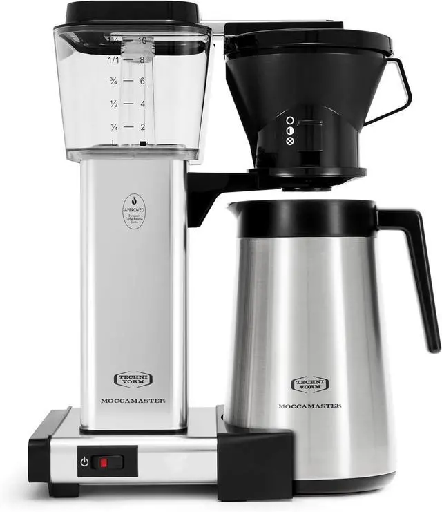 Main image of Technivorm Moccamaster 79112 KBT Coffee Brewer, 40 oz, Polished Silver