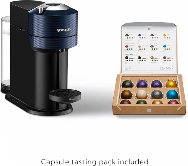 Alt view image 6 of 7 - Nespresso Vertuo Next Coffee and Espresso Maker by Breville, Navy