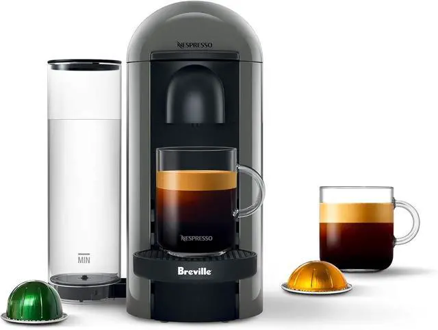 Main image of Breville Nespresso VertuoPlus Coffee and Espresso Machine by Breville,8 ounce,Grey