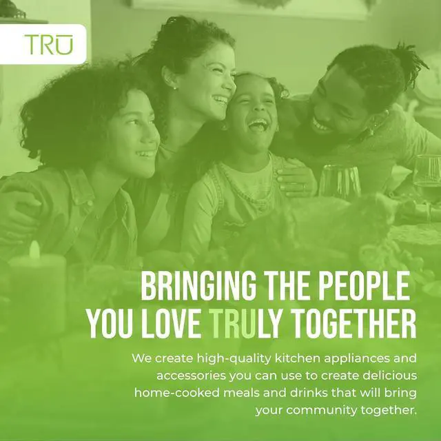 Alt view image 7 of 7 - Tru Single Serve Brew System by Select Brands - Single Cup Coffee Maker Using Coffee Capsules or Grounds - Features Removable Drip Tray & One-Touch Controls - 14 Fluid Ounces