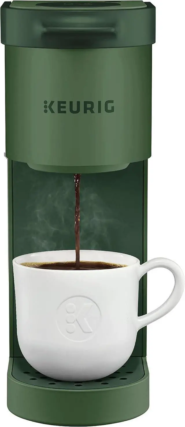 Main image of Keurig K-Mini Single Serve K-Cup Pod Coffee Maker, Featuring An Ultra-sleek Design, Evergreen