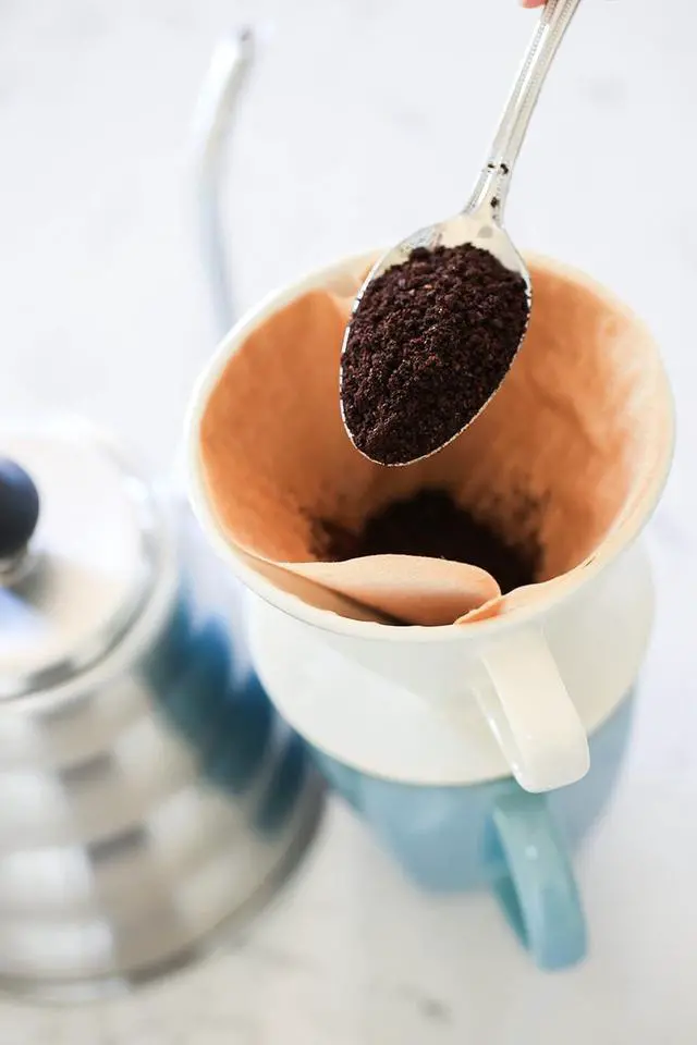 Alt view image 4 of 7 - Ceramic Pour Over Coffee Maker with 40 Count Melitta Filters - Elegant Single Serve Coffee Dripper for Rich Brewed Pour Over Coffee