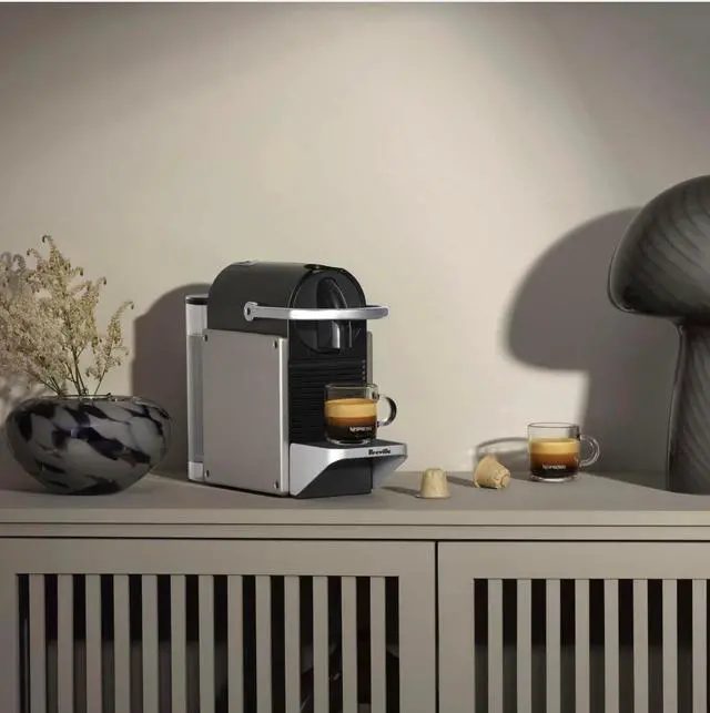 Alt view image 7 of 7 - Breville-Nespresso USA BEC420TTN1AUC1 Pixie Espresso Machine, Titan