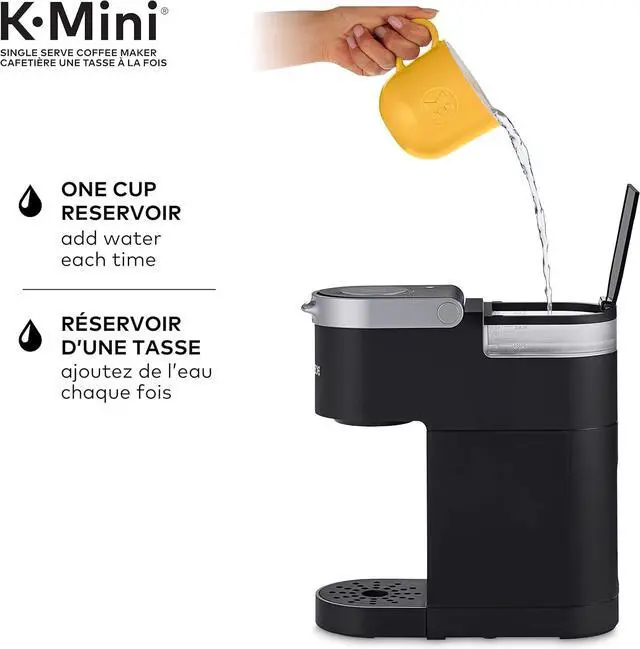 Alt view image 2 of 7 - Matte Black Hot Beverage K-Mini Dispenser