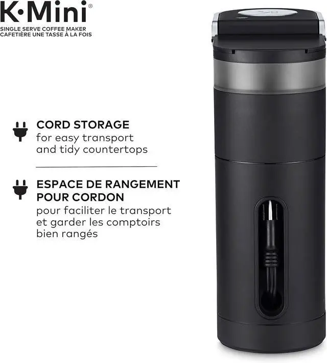 Alt view image 6 of 7 - Matte Black Hot Beverage K-Mini Dispenser