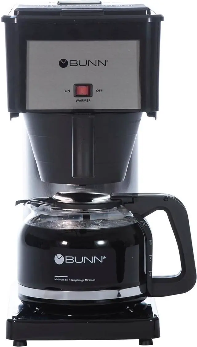 Alt view image 2 of 6 - BUNN BX Speed Brew Classic 10-Cup Coffee Brewer, Black