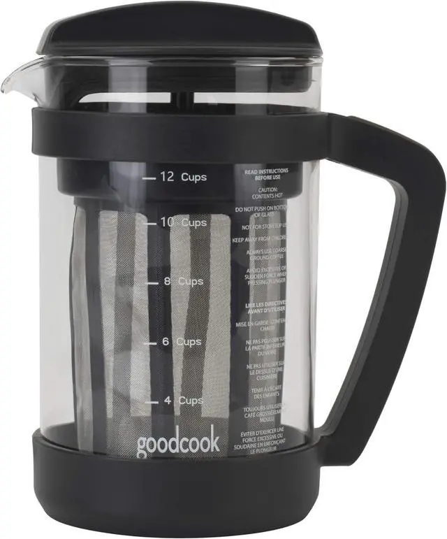 Main image of Goodcook Koffe 1.5L Glass Cold Brew Coffee Maker with BPA-Free Plastic Frame