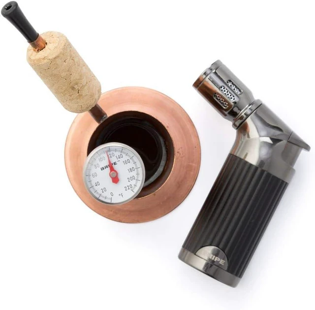 Alt view image 2 of 6 - Coffee Brew Pipe Kit, Portable Espresso or Tea Maker for Traveling, Torch Lighter Included