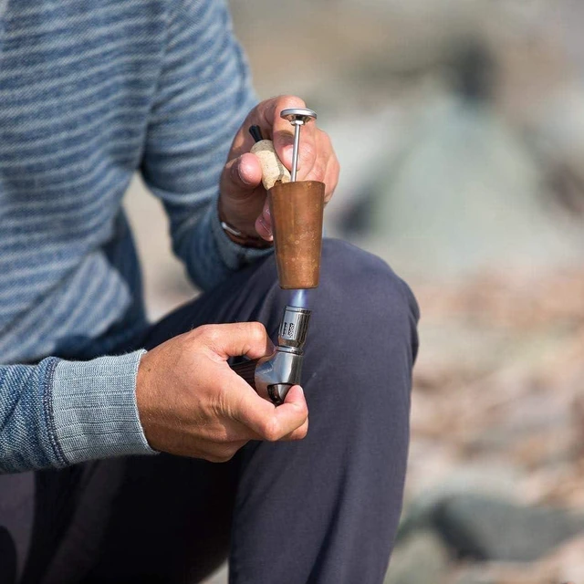 Alt view image 6 of 6 - Coffee Brew Pipe Kit, Portable Espresso or Tea Maker for Traveling, Torch Lighter Included