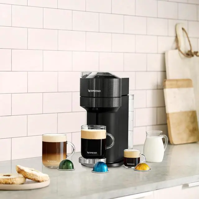 Alt view image 4 of 7 - Nespresso by Breville Vertuo Next Classic Black Coffee and Espresso Machine