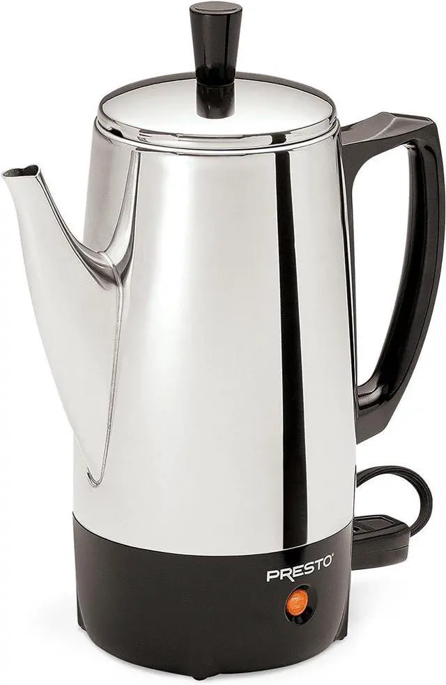 Main image of Presto 02822 6-Cup Stainless-Steel Coffee Percolator
