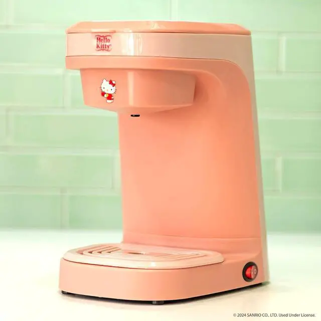 Alt view image 4 of 7 - Uncanny Brands Hello Kitty Single Cup Coffee Maker Gift Set with 2 Mugs