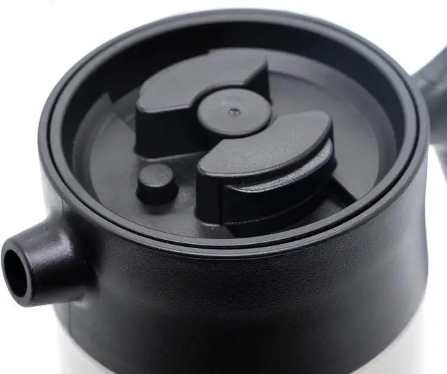 Alt view image 2 of 4 - French Press Coffee Maker-32oz Insulated Coffee Press with Wood Grain Handle- Large Capacity, Tea, Espresso & Cold Brew, Stainless Steel