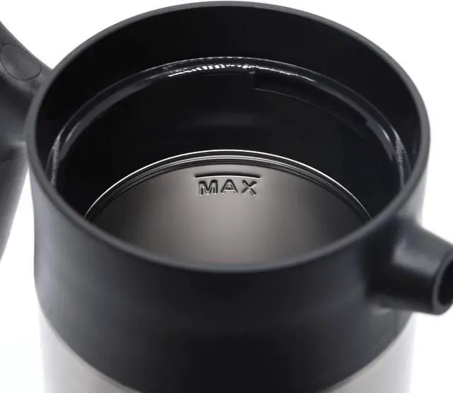 Alt view image 4 of 4 - French Press Coffee Maker-32oz Insulated Coffee Press with Wood Grain Handle- Large Capacity, Tea, Espresso & Cold Brew, Stainless Steel