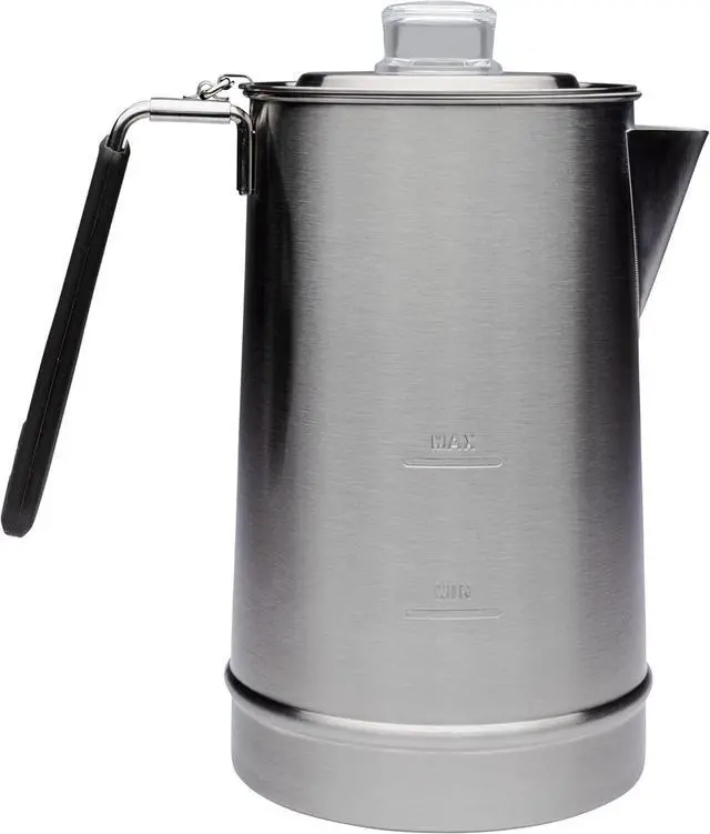Alt view image 3 of 6 - Stanley Coffee Percolator 1.1QT, Stainless Steel Wide Mouth Coffee Press,Large Capacity, Ergonomic Handle, Dishwasher Safe