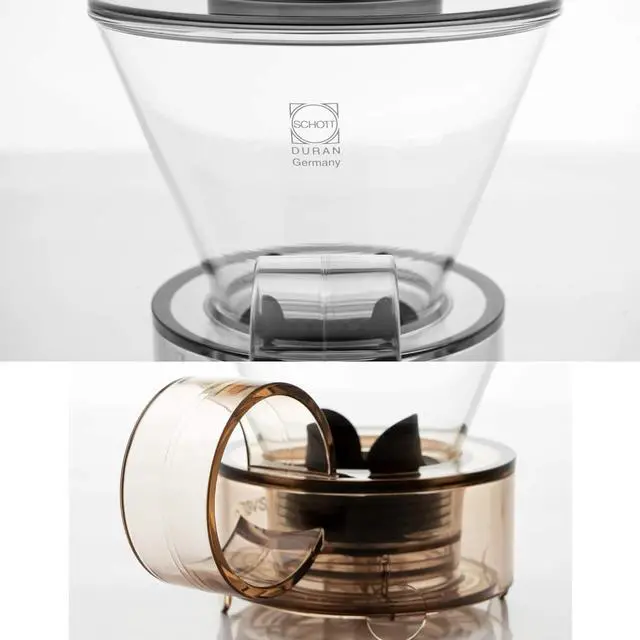 Alt view image 3 of 7 - Clever Coffee Dripper Glass Style Pour Over Coffee & Cold Brew Coffee Maker Hassle-Free Ways Make Manual, #4 18 Fl Oz.