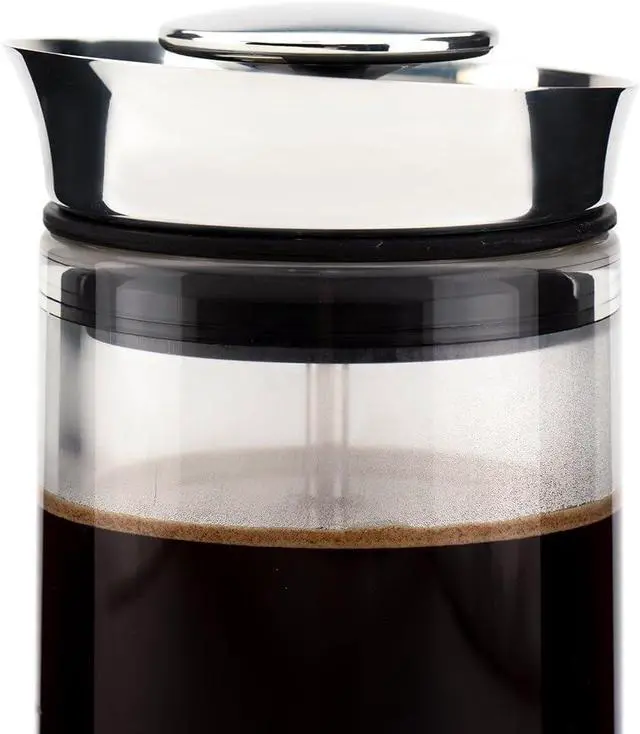 Alt view image 5 of 5 - Definitely Not a French Press Coffee Maker | The Soul of Espresso in the Body of a Single Serve French Press Coffee Maker, Brews in Half the Time, No Mud, Easy to Clean