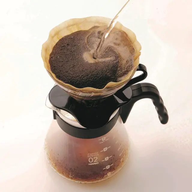 Alt view image 4 of 7 - Hario V60 Glass Coffee Dripper, Size 02, Black