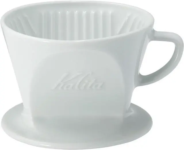 Main image of Carita HASAMI & Kalita HA102#02010 Coffee Dripper Porcelain Hasami Ware for 2-4 People