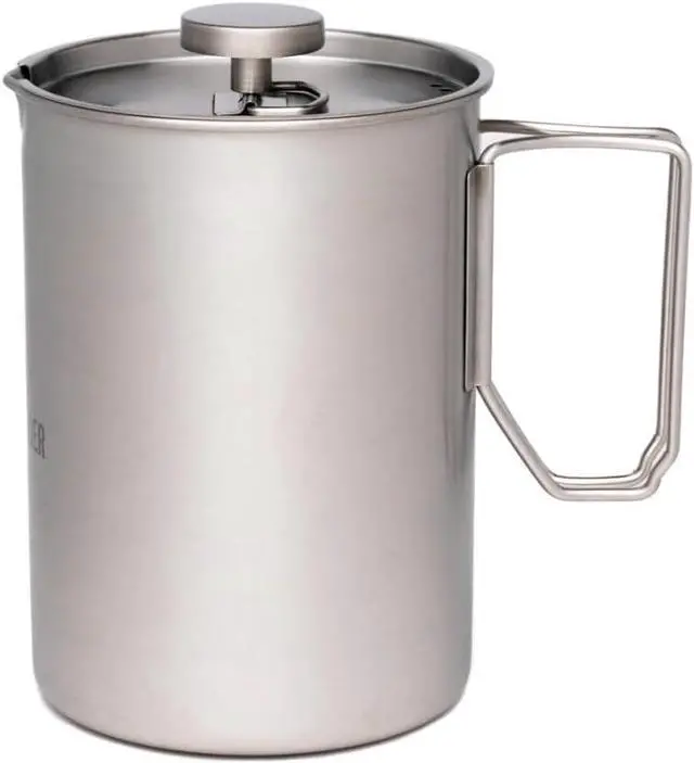 Alt view image 2 of 7 - The Pathfinder School French Press for Camping