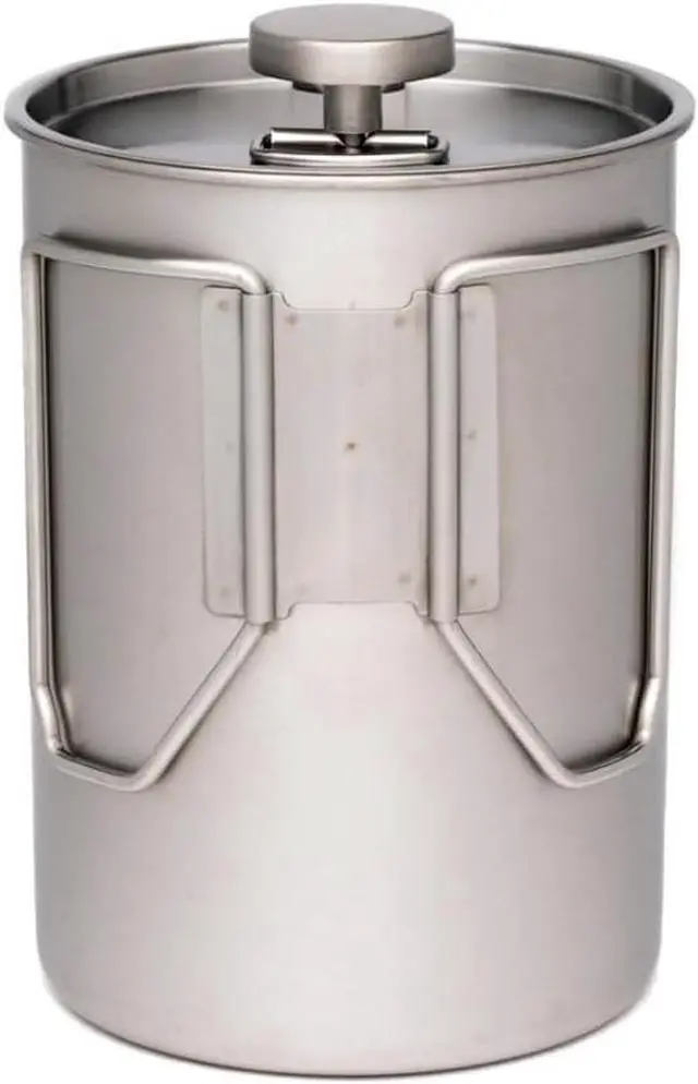 Alt view image 4 of 7 - The Pathfinder School French Press for Camping