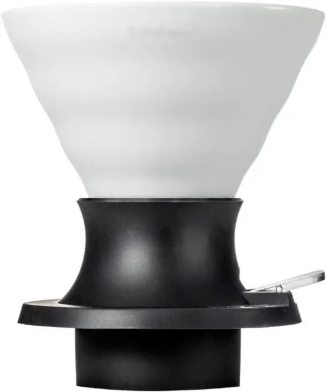 Alt view image 4 of 4 - Hario V60 Ceramic Immersion Dripper "Switch", 200ml White