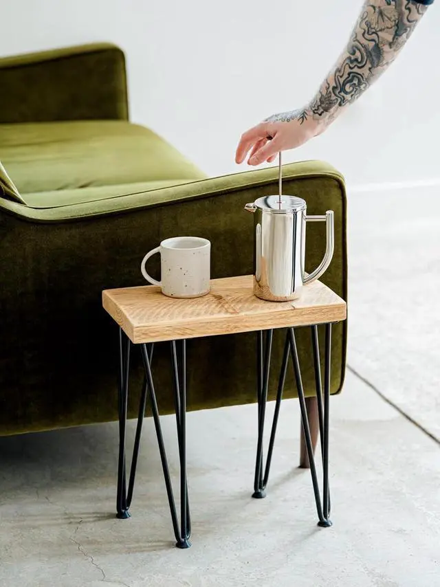 Alt view image 4 of 7 - French Press Coffee Maker Aki - Premium Insulated Cafetiere - 3 Cup, 24oz / 680ml (Stainless Steel, Mirror Finish)