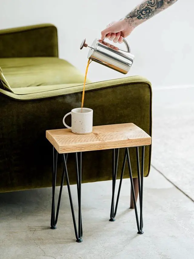 Alt view image 5 of 7 - French Press Coffee Maker Aki - Premium Insulated Cafetiere - 3 Cup, 24oz / 680ml (Stainless Steel, Mirror Finish)