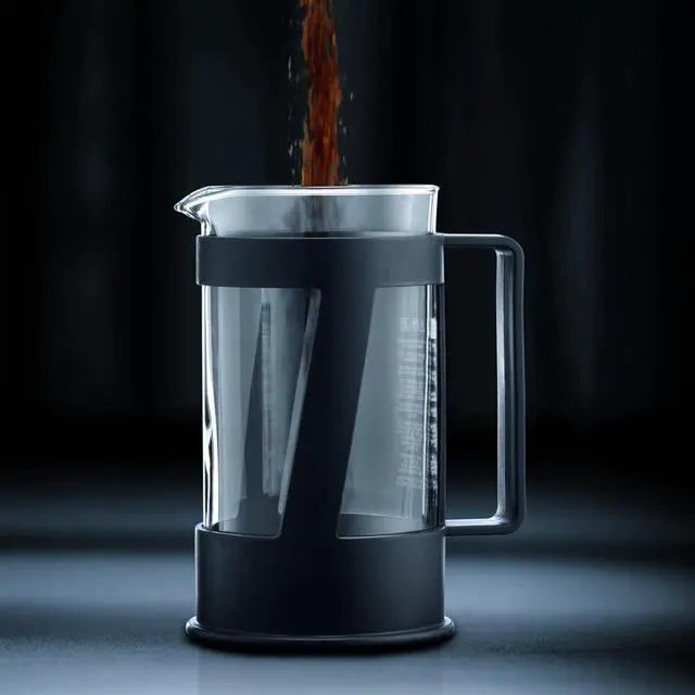 Alt view image 2 of 5 - Bodum Crema 8-Cup French Press Coffee maker, 34-Ounce