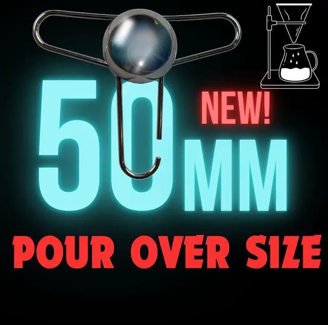 Alt view image 6 of 7 - Coffee Alive 50MM ball ideal for Pour Over: Blanching Tool to Enhance Your Pour Over with This Simple Tool