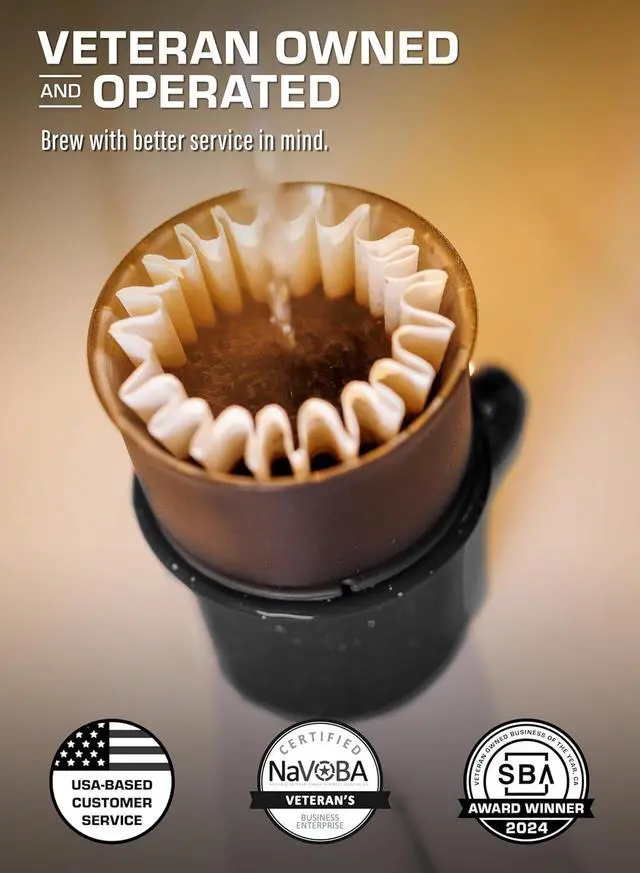 Alt view image 3 of 7 - COLETTI Aspen Stainless Steel Pour Over Coffee Maker, 12 oz, Black, Dishwasher Safe, Portable Coffee