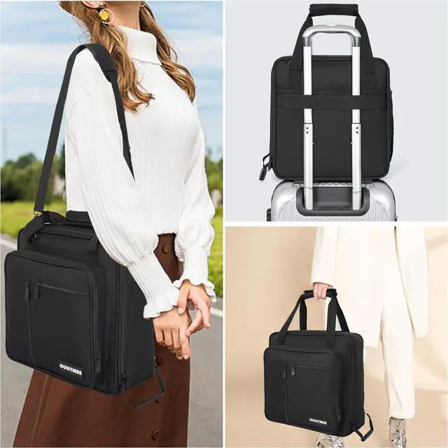 Alt view image 4 of 7 - Coffee Maker Carrying Bag Compatible with Keurig K-Mini or K-Mini Plus, Single Serve Coffee Brewer Portable Storage Bag with Extra Pockets, Storage Tote Case With Multiple Pockets for K-Cup