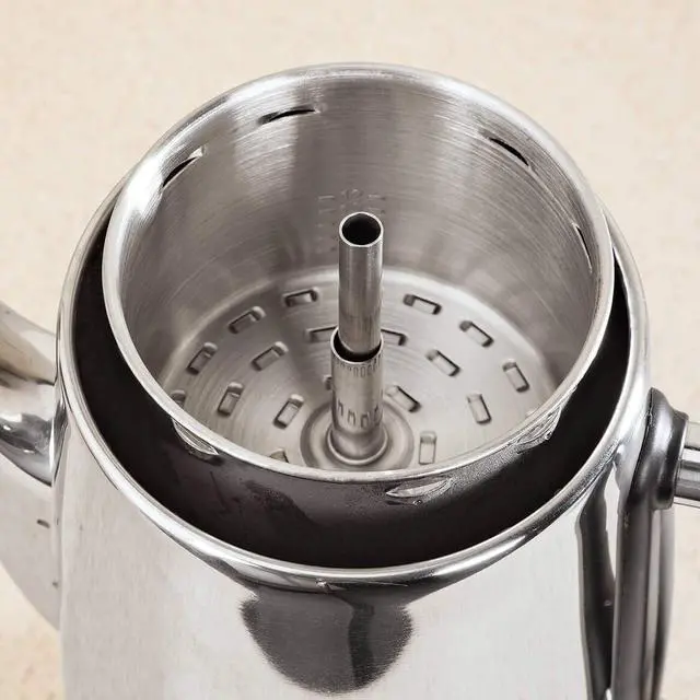 Alt view image 3 of 7 - SOWTECH 12 Cup Stainless Steel Coffee Percolator