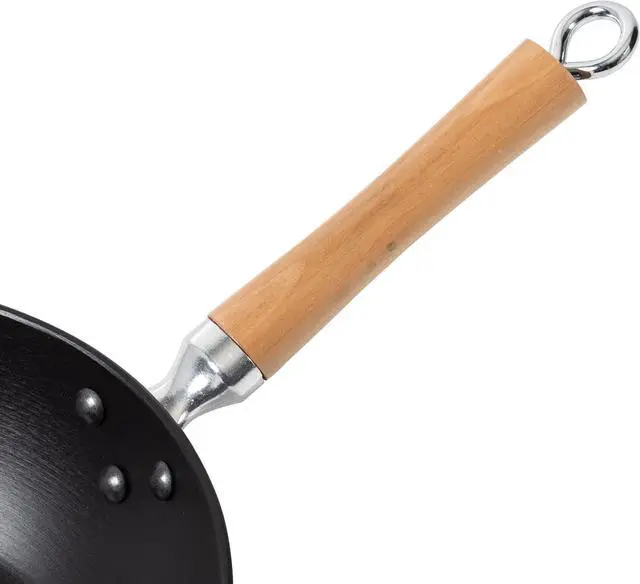 Alt view image 7 of 7 - Joyce Chen 23-0003, Lightweight Cast Iron Stir Fry, 11.5-Inch