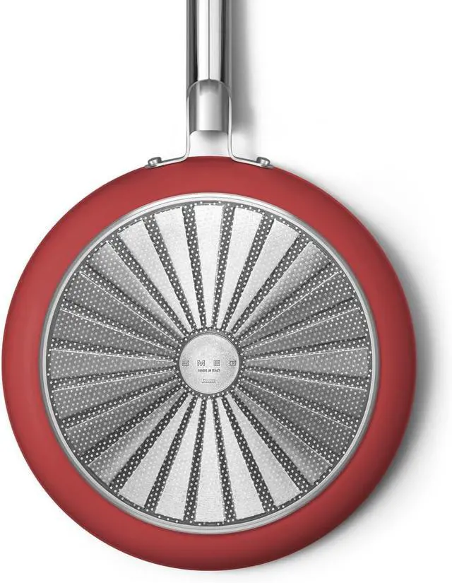Alt view image 5 of 6 - Smeg Cookware 12-Inch Red Frypan