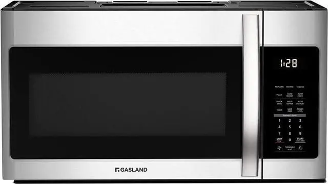 Main image of GASLAND 30 Inch Over the Range Microwave Oven, 1.9 Cu.ft. Above Stove Microwave, 11 Power Levels, One Touch Cooking, 400 CFM,1000W, LED, Turntable, Sensor Cook, Over Stove Microwave, Stainless Steel