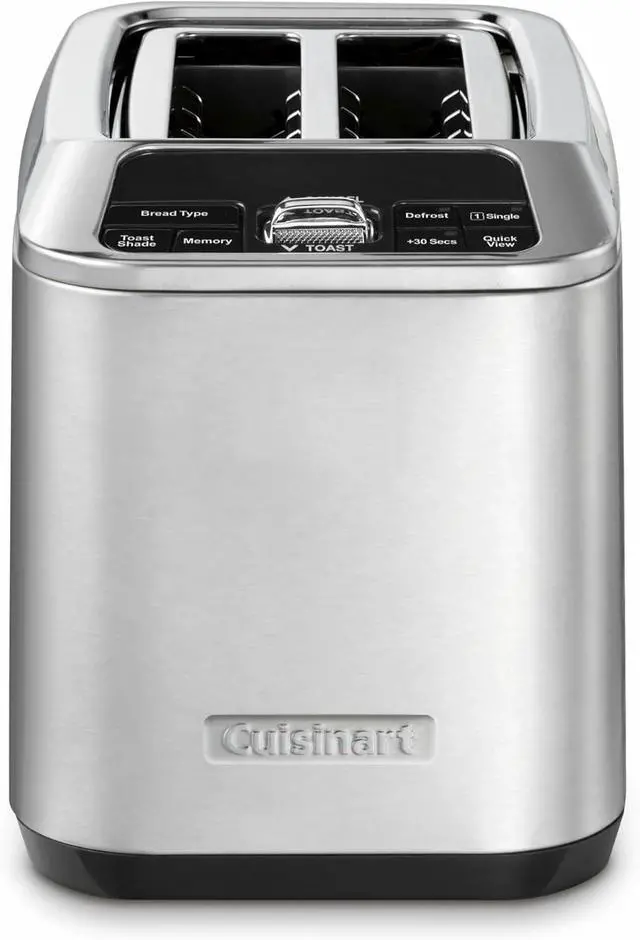 Main image of Cuisinart CPT-520 2-Slice Motorized Toaster, Stainless Steel/Black