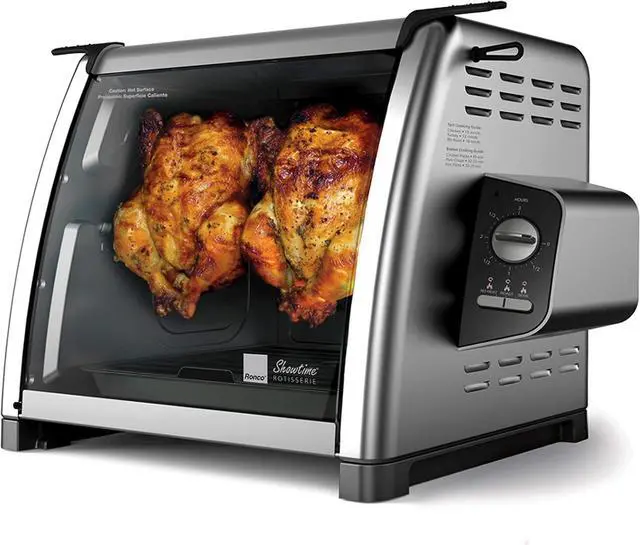 Main image of Ronco Modern Rotisserie Oven, Large Capacity (12lbs) Countertop Oven, Multi-Purpose Basket for Versatile Cooking, Easy-to-Use Controls