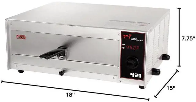 Alt view image 5 of 5 - WISCO Industries, INC. 421 Pizza Oven, LED Display