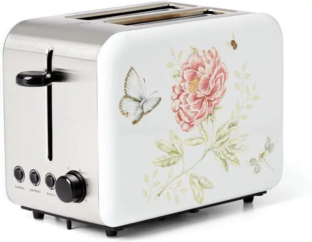 Main image of Lenox 894541 Butterfly Meadow Toaster, 3.60 LB, 0