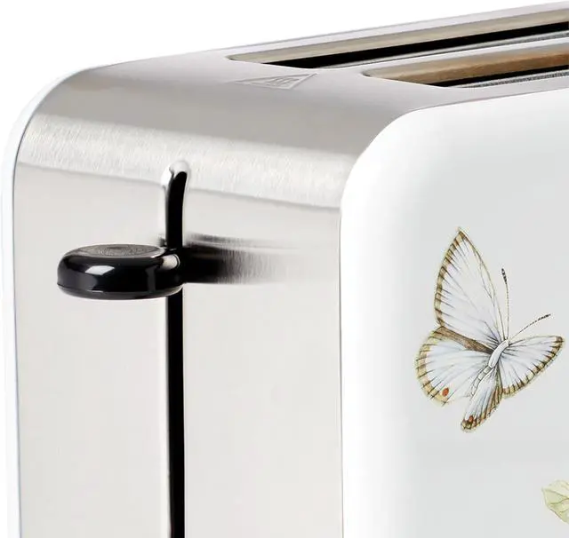Alt view image 5 of 6 - Lenox 894541 Butterfly Meadow Toaster, 3.60 LB, 0