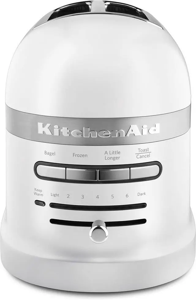 Alt view image 2 of 4 - KitchenAid Pro Line Series 2-Slice Automatic Toaster, Frosted Pearl White