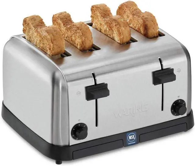 Alt view image 3 of 4 - Waring WCT708 Commercial 4 Slice Toaster
