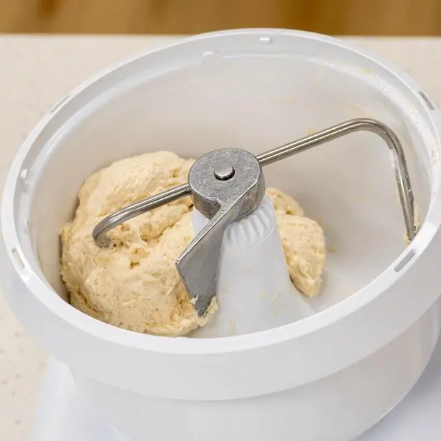 Alt view image 5 of 7 - Bosch Universal Plus Stand Mixer 500 Watt, 6.5 Quarts with Wire Whips, Dough Hook & NutriMill Dough Hook Extender Bundle